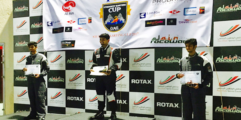 students karting cup UAE national championship 800 x 400 dimensions