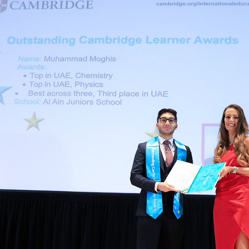 Oustanding Cambridge Learner Awards 1