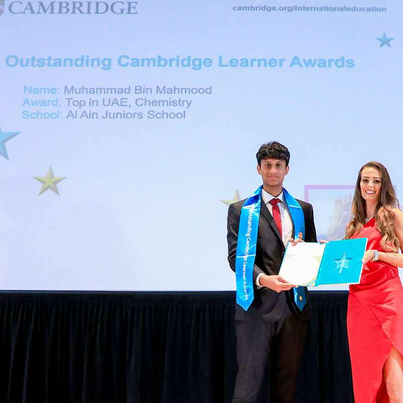 Oustanding Cambridge Learner Awards 3