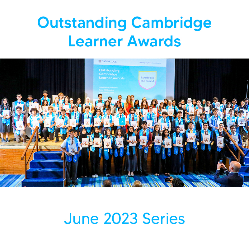 Oustanding Cambridge Learner Awards 5