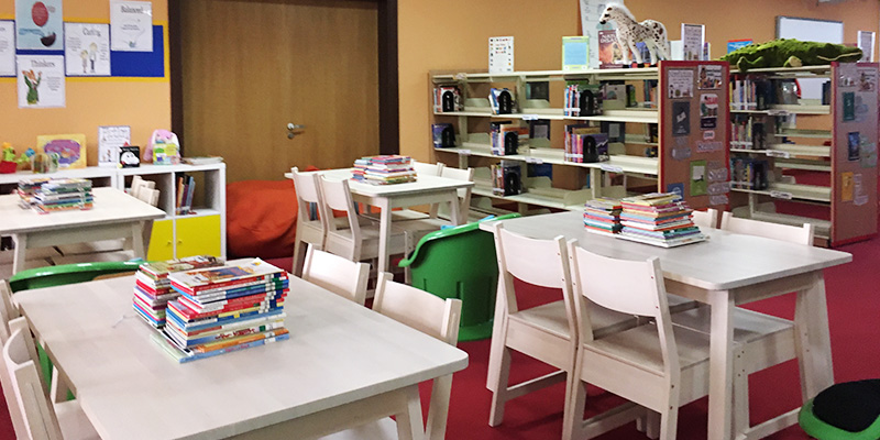 Book Fair Library Visit at ENS 1