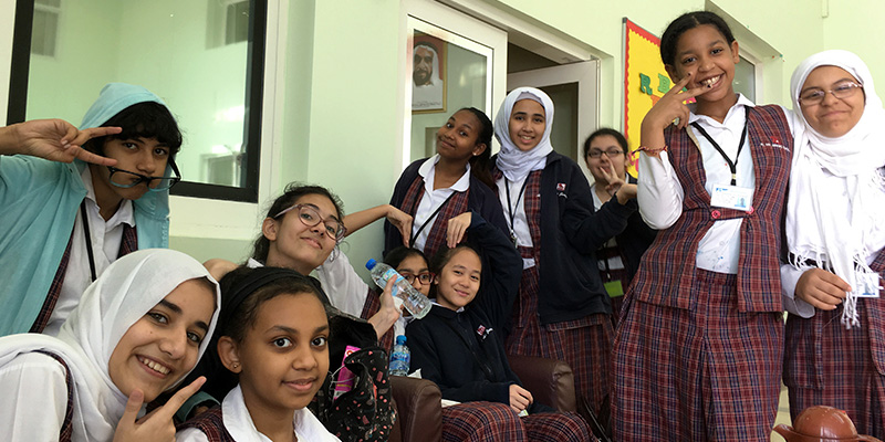 Book Fair Library Visit at ENS 4