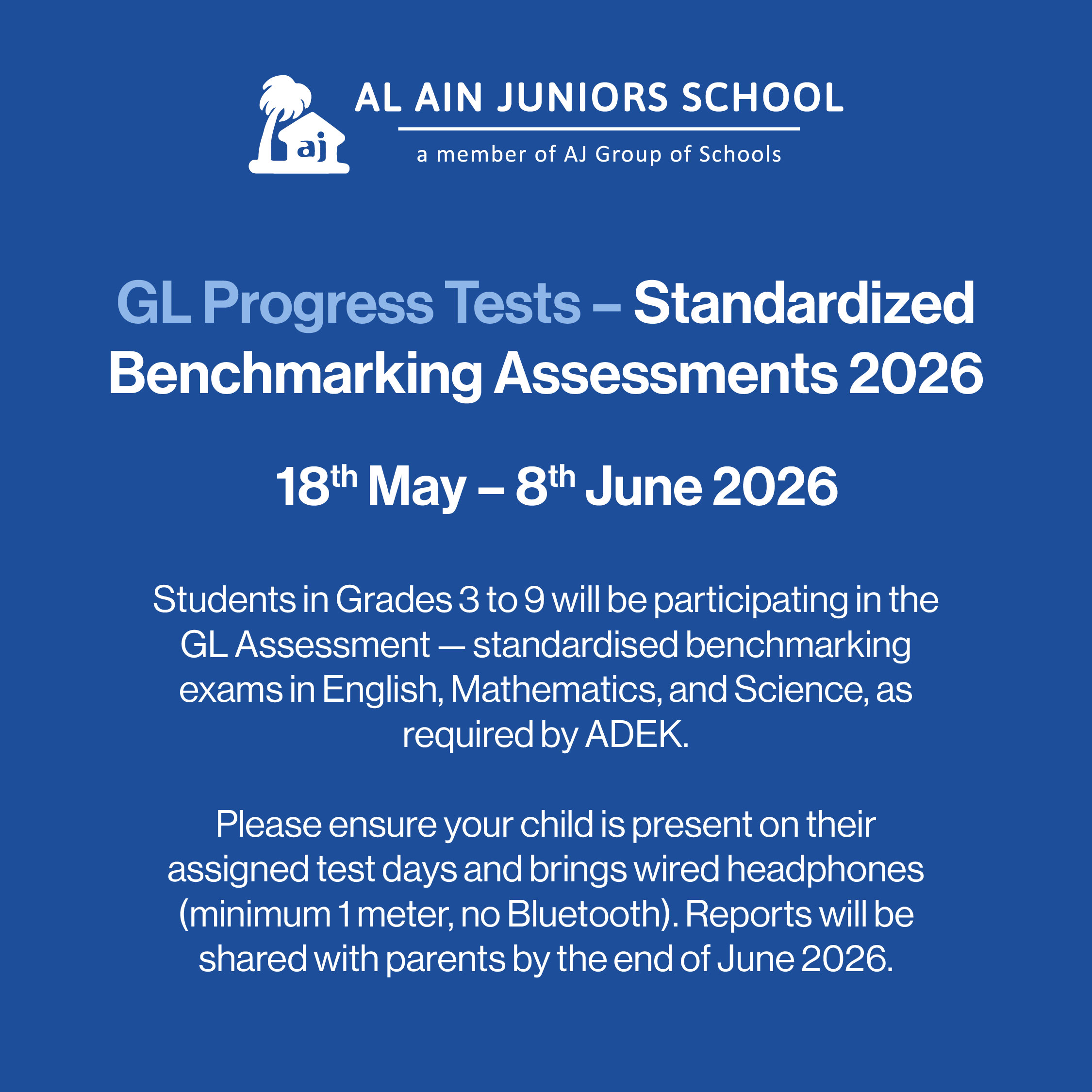 14th May GL Progress Test
