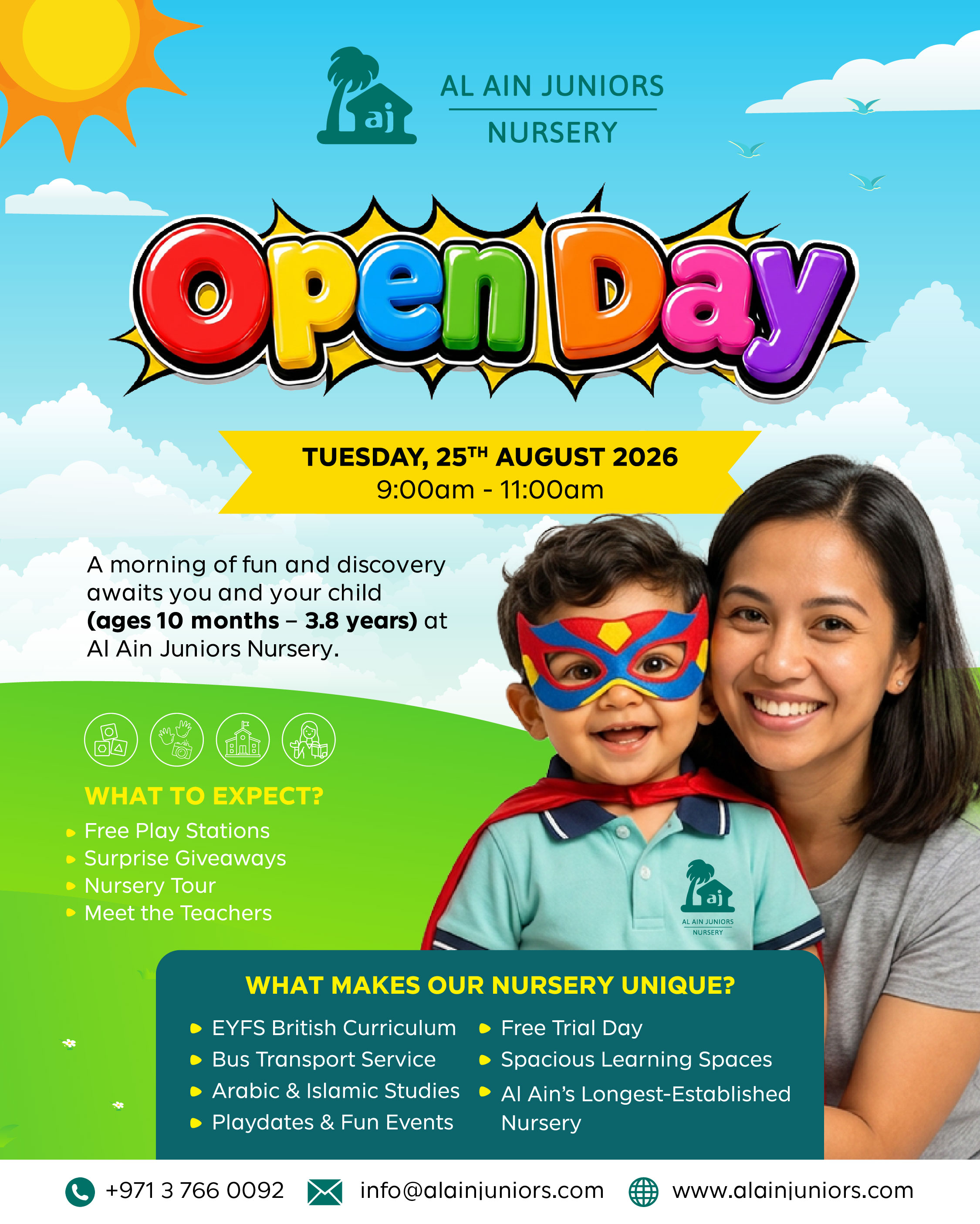 AJN Open Day 2026 Social Media